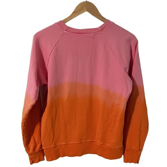 Splits59 Tilda Crewneck Sweatshirt in Nectarine/Pink Dip Dye - Picture 5 of 13